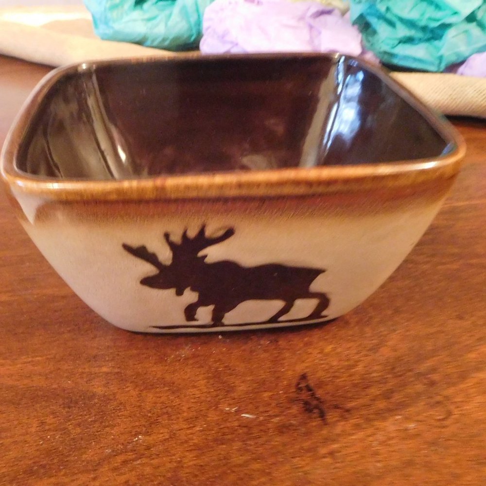 Deer Square Bowl